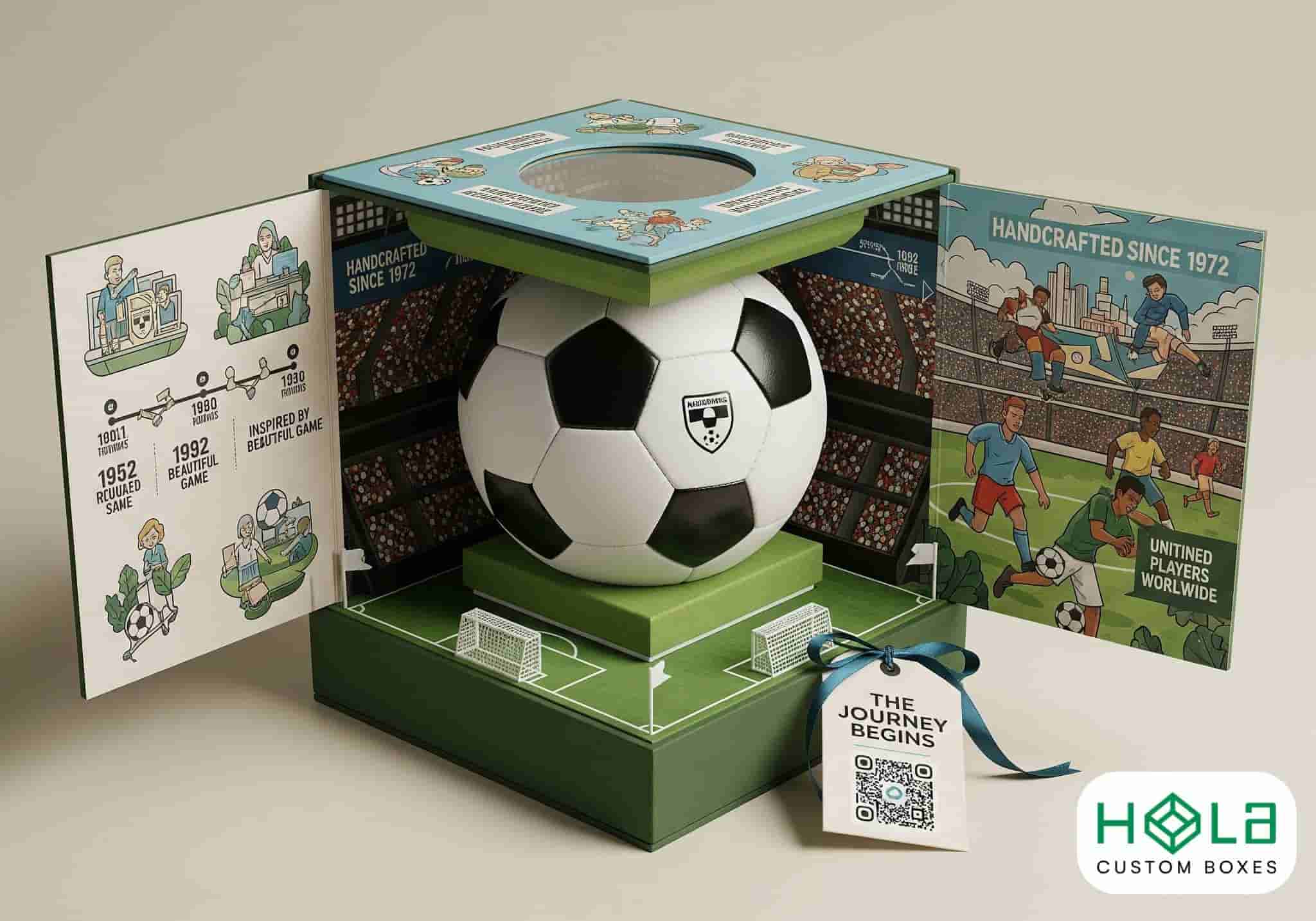 custom sports packaging boxes